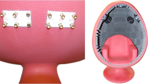 The Sound Egg Chair Has To Be The Ugliest Speaker Chair I Have