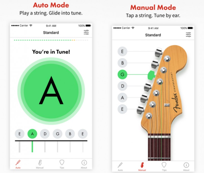 Fender Guitars launch their very first mobile app Fender Tune