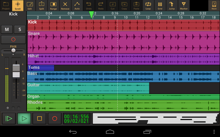 what is the best music studio app for android