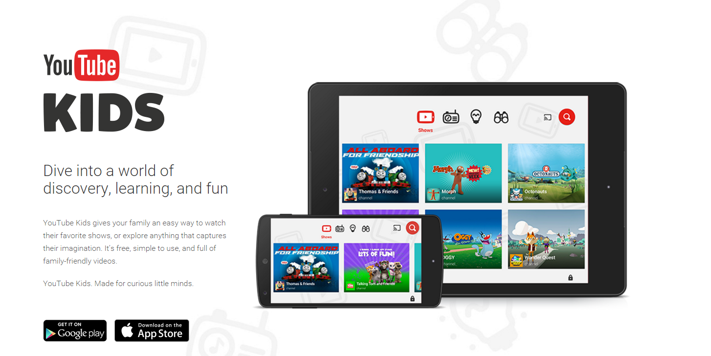 Google Brings ‘YouTube Kids’ App to the UK and Ireland