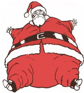 Morbidly Obese Santa