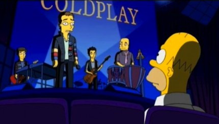 coldplay-simpsons