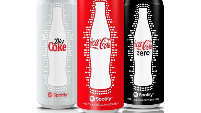 coca cola coke spotify can design