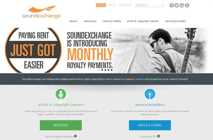 soundexchange moves to monthly payments for artists collect money royalties for your music