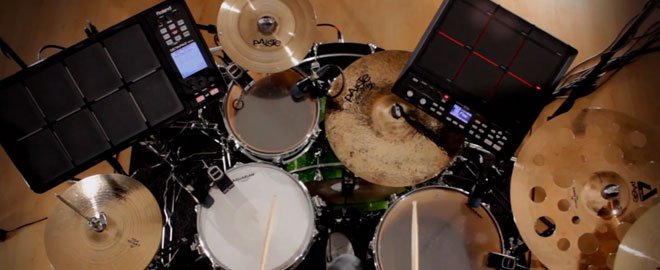 Hybrid Drumming – Using Acoustic Kits For Electric Sounds