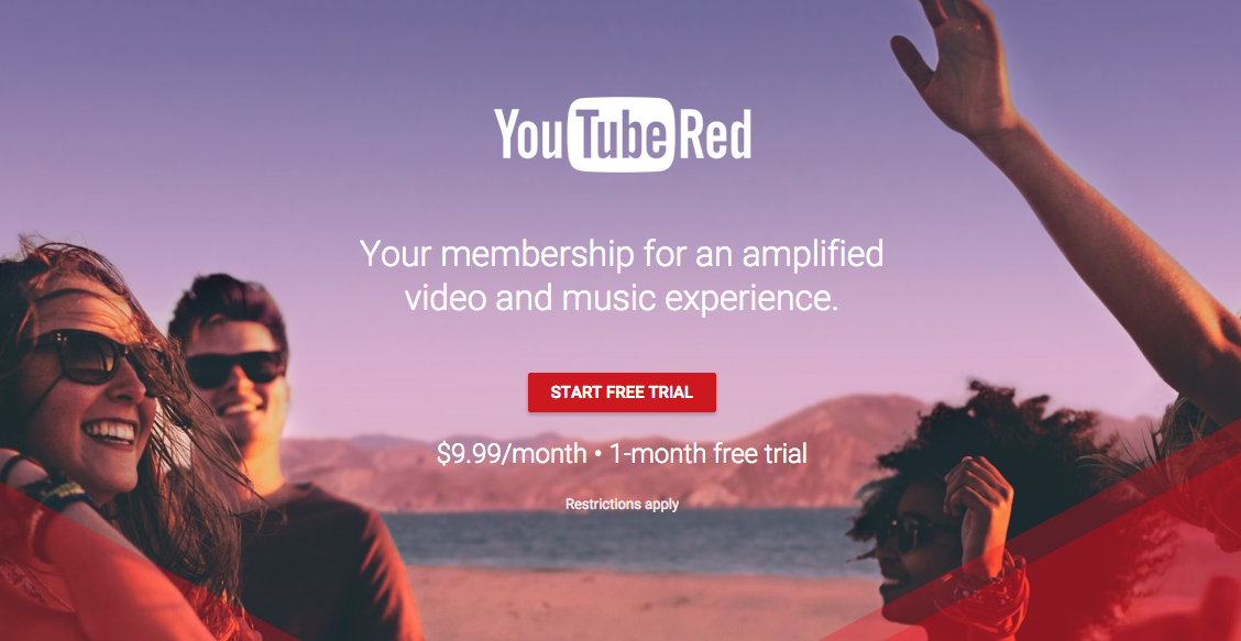 YouTube Red Launches In The U.S.