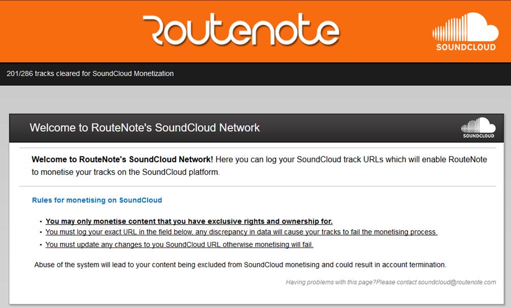 RouteNote Soundcloud Network Now Open to All Artists: Make Money From Your Music on Soundcloud