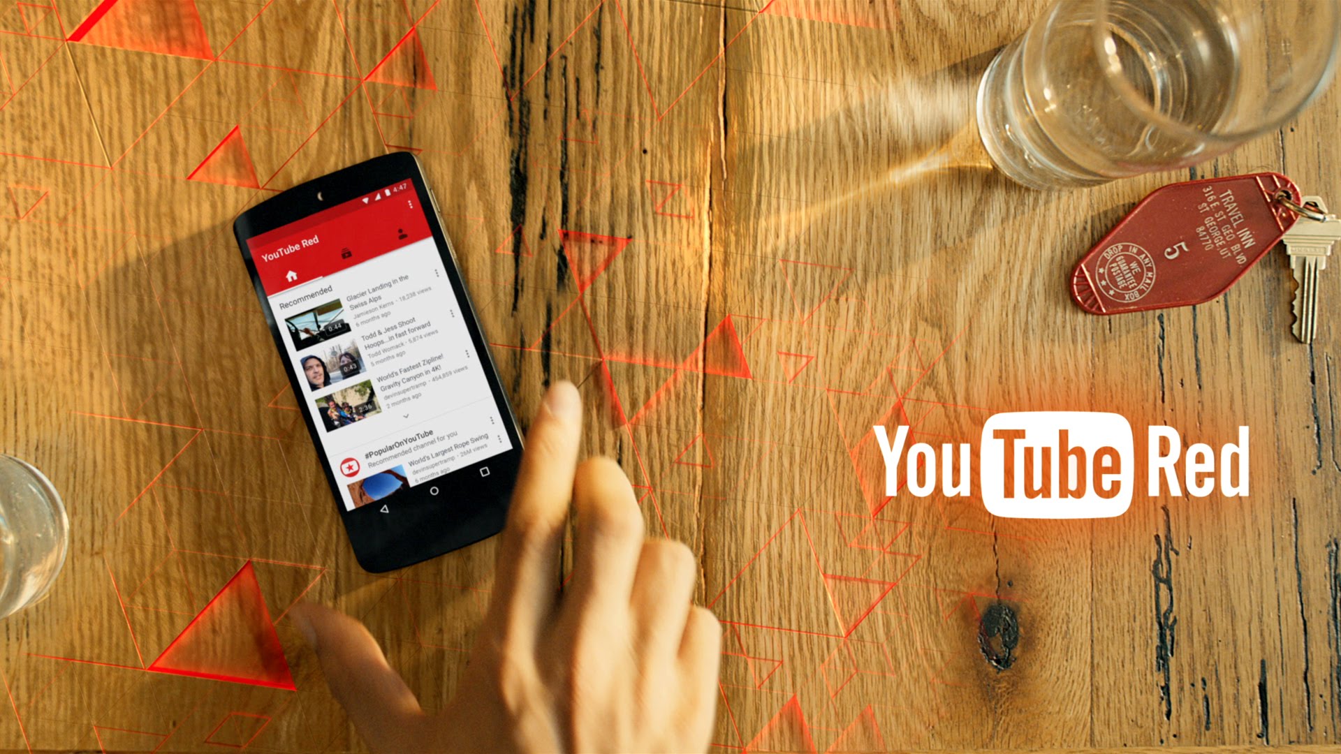 YouTube Red in the Top 5 Grossing iOS Apps