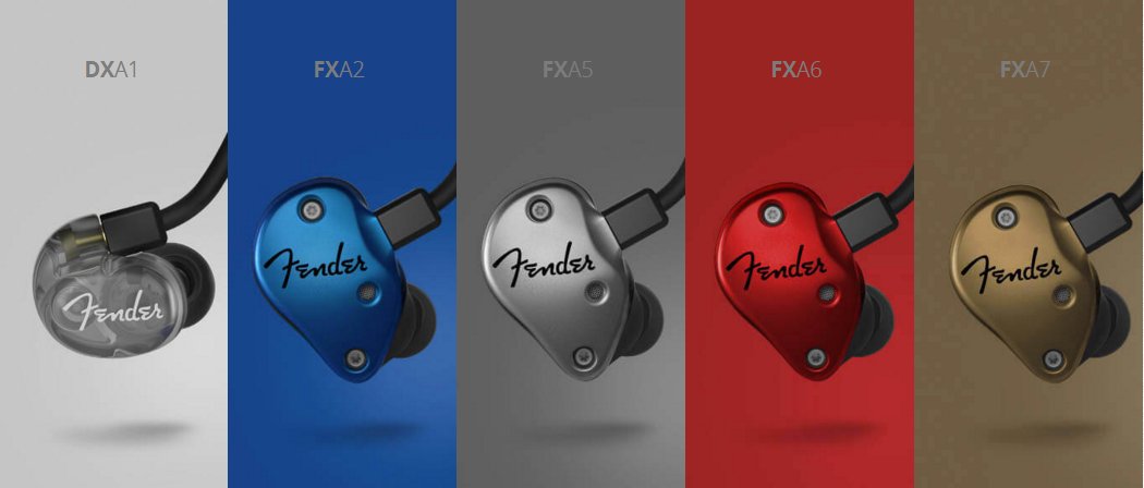 Fender Announce Launch Of New In-Ear Earphone Series