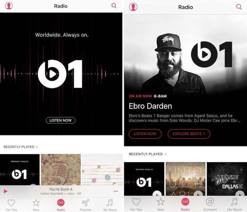 Beats 1 Apple Music App