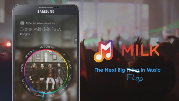 Samsung Quit Milk-ing Failed Music Service and Shut It Down