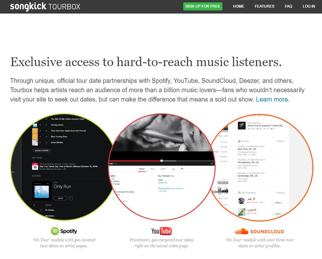 How to Add Tour Dates To Your Artist Page on Spotify, YouTube and Soundcloud