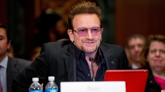 Bono’s Solution To ISIS: “Send In Amy Schumer, Chris Rock and Sacha Baron Cohen”