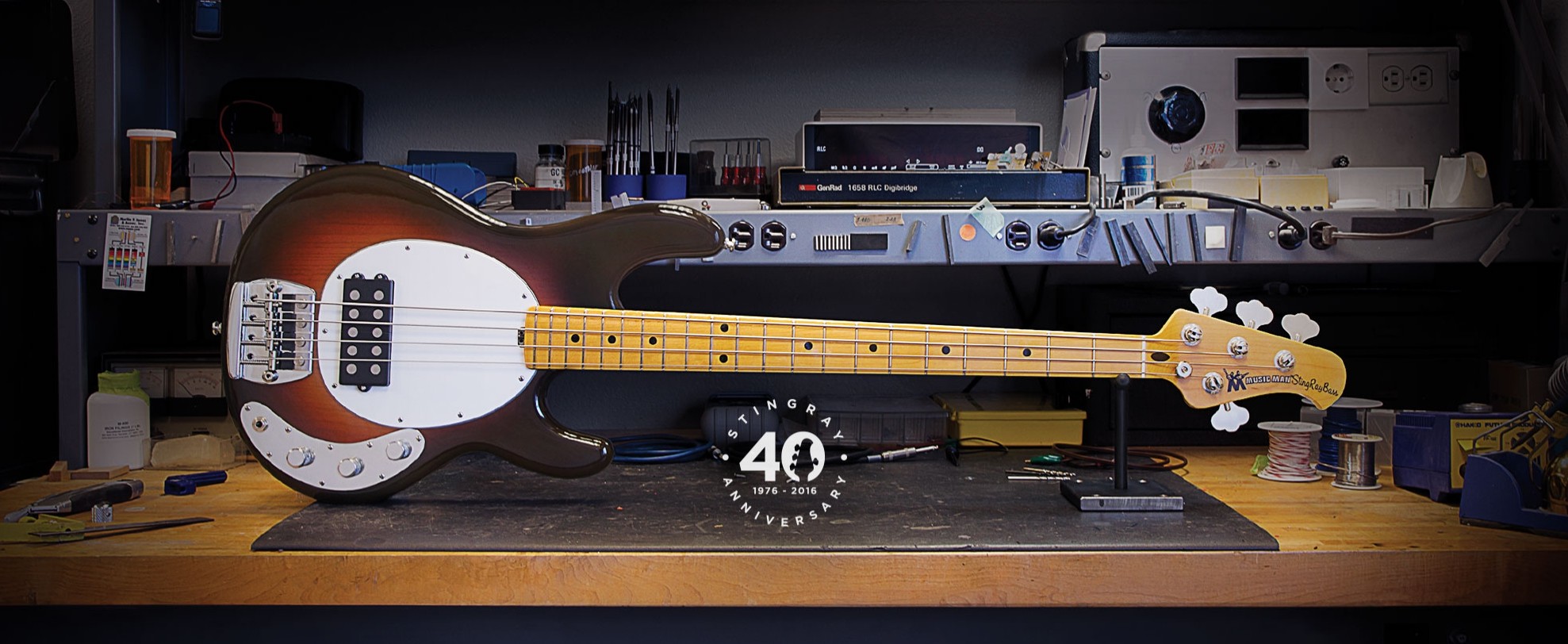 Ernie Ball Commemorate StingRay Bass’ 40th Anniversary With ‘Old Smoothie’ Basses