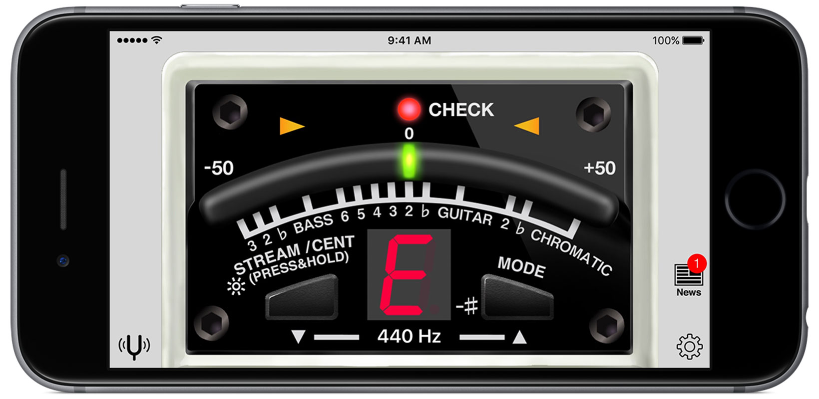 BOSS release a free app version of their famous tuner TU-3