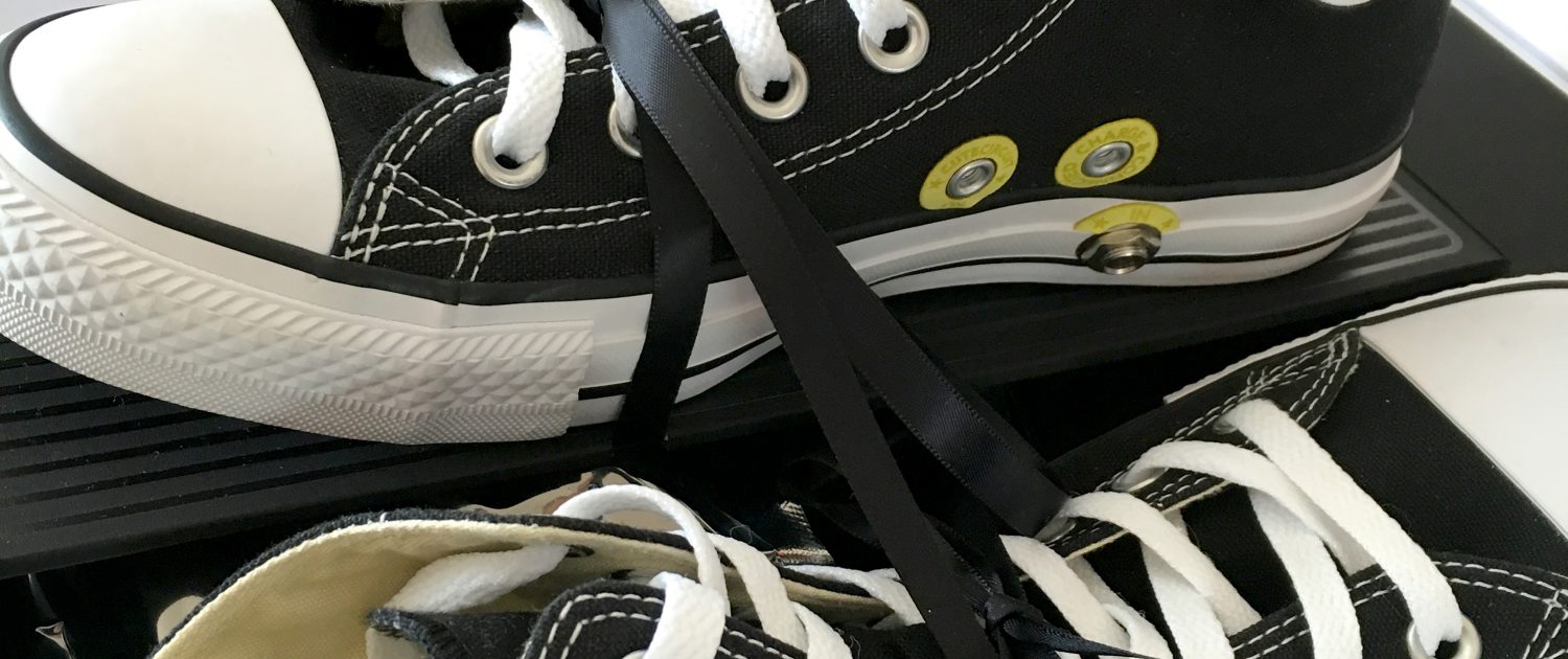 Converse have put a Wah pedal in a pair of Chuck Taylors