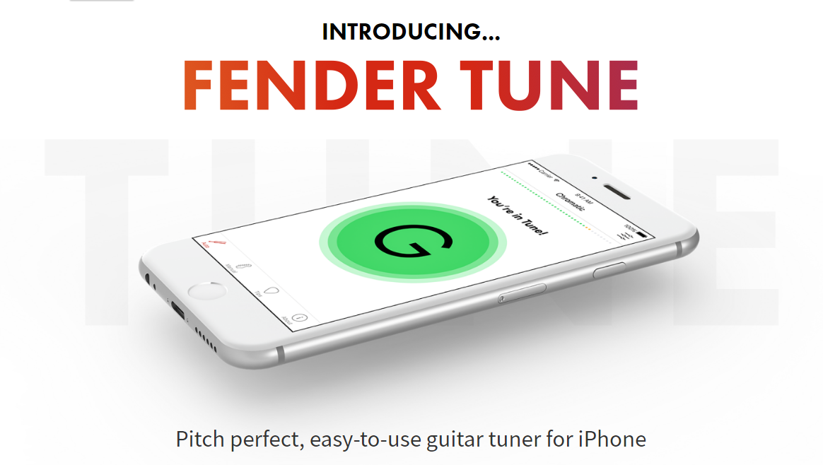 Fender Guitars launch their very first mobile app – Fender Tune