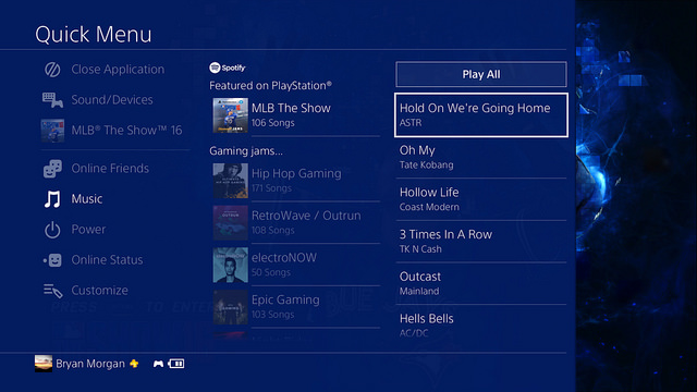 Spotify on PlayStation 4 is now better than ever before