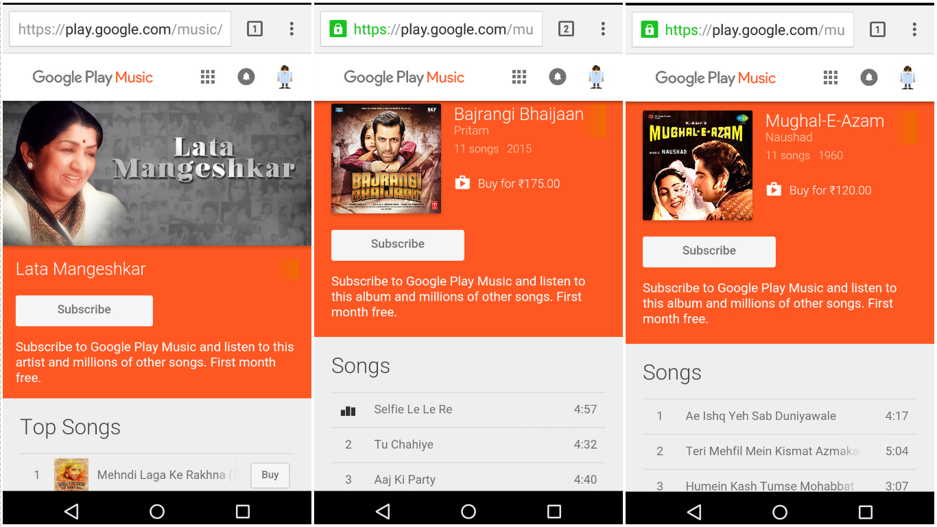 Google Play Music has finally launched in India