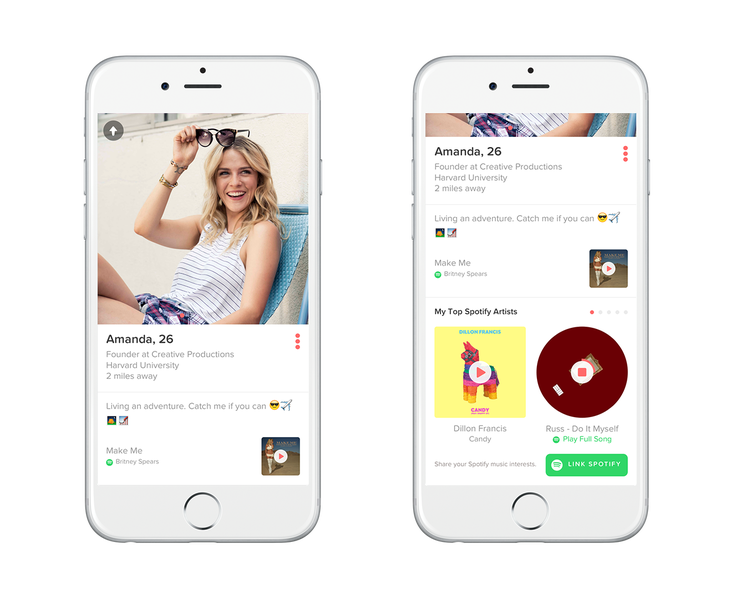 Find your perfect music match with Tinder and Spotify’s new partnership