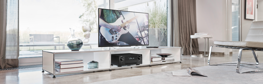 Denon launch first home AV receiver with music streaming links using HEOS technology