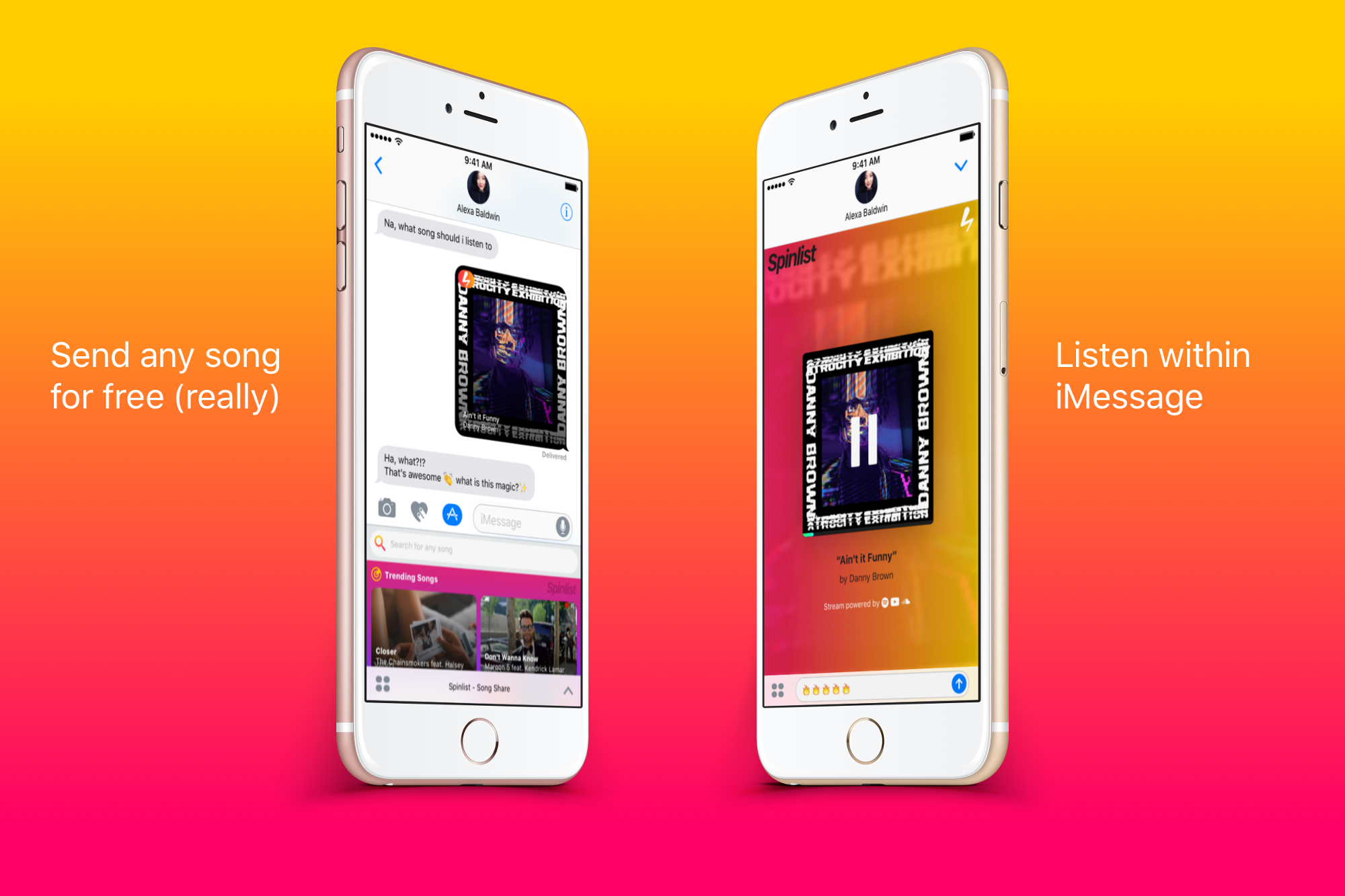 Create and share playlists across all streaming services with Spinlist