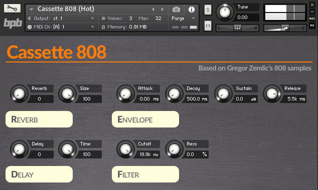 Get a free pack of great sounding 808 samples from BPB