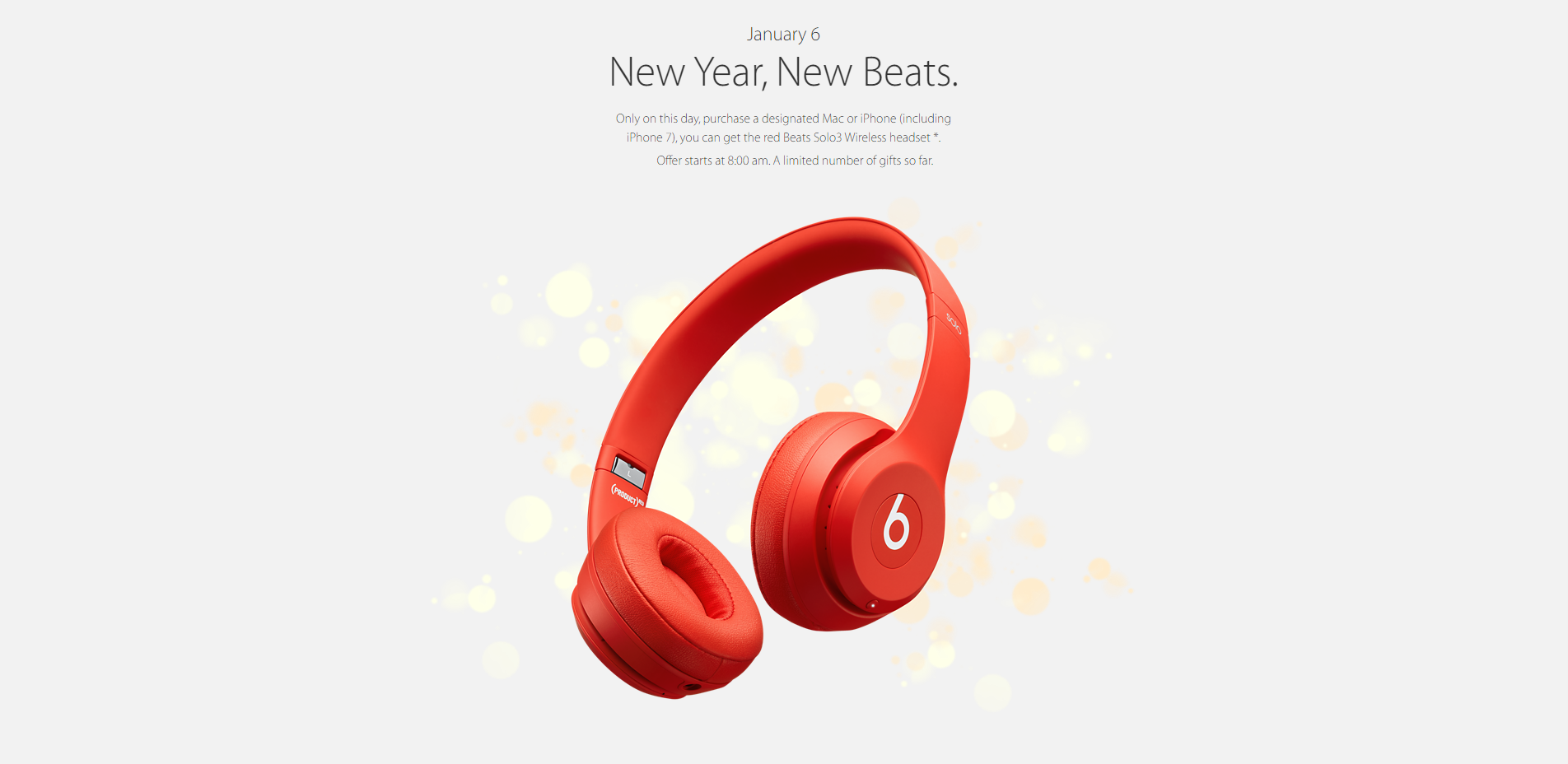 Apple are giving away Beats headphones to celebrate Chinese New Year