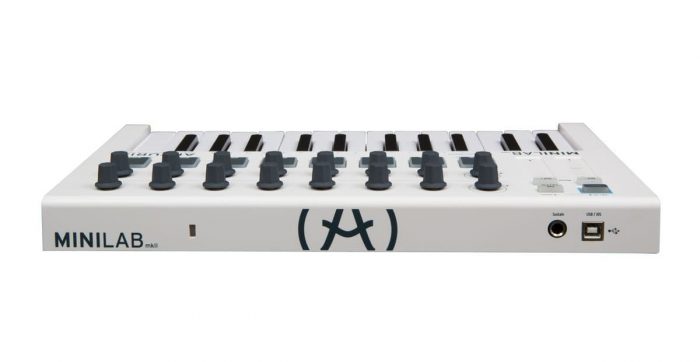 Arturia minilab midi controller keyboard music production creation review