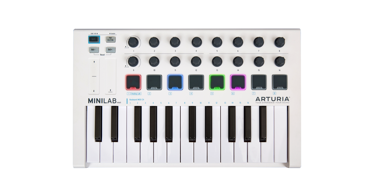 Arturia MiniLab MKII – A quality MIDI controller at an affordable price (Review)