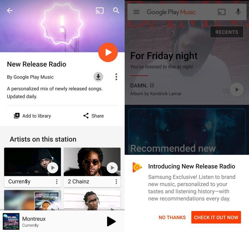 Google Play Music gets a Discover Weekly-type feature at long last