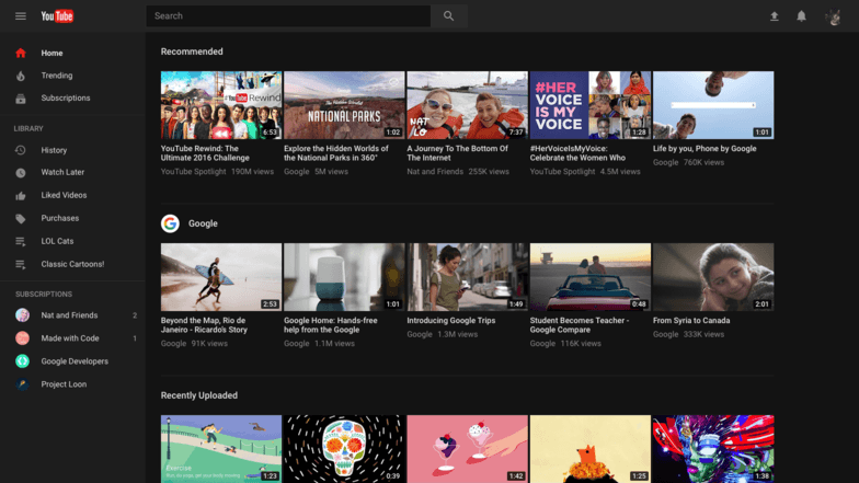 YouTube unveil fresh new look for faster, cleaner watching