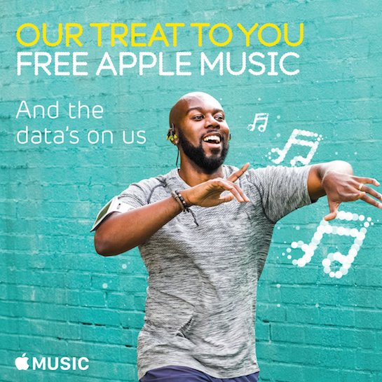 Get 6 months of Apple Music free with EE phones including data streaming costs