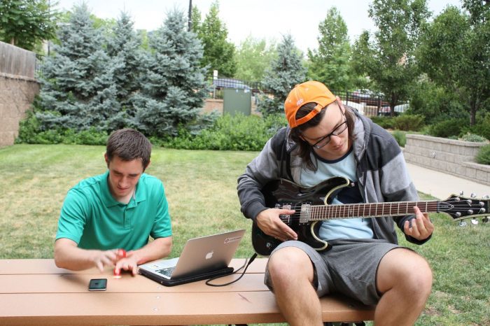 Specdrums kickstarter initiative funding instrument cool startup fun creative music