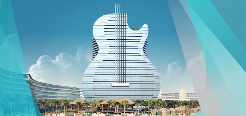 Want to stay inside a massive, 36-storey guitar on your holidays? Soon you can