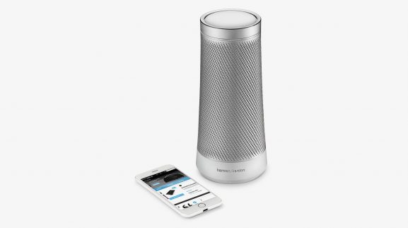 Harmon Kardon Microsoft Cortana speaker home assistant AI music streaming