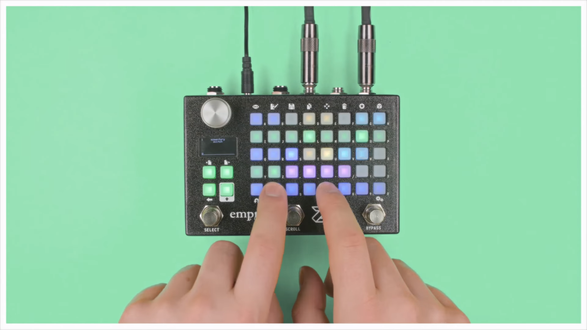This grid-based multi-effects/sound/filter/things pedal can do anything