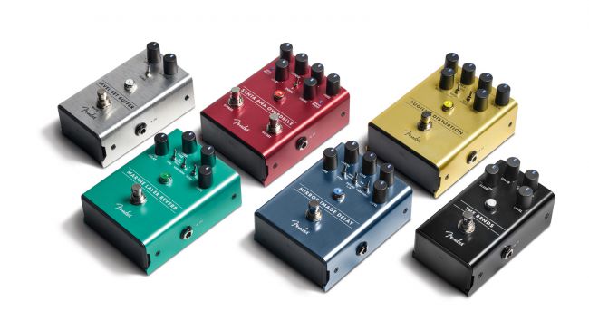 Fender reveal their first range of effects stompboxes