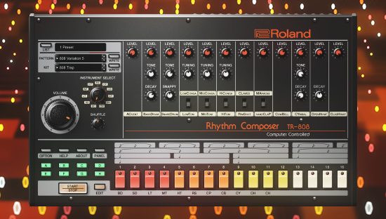 Internet gets first authentic TR-808 added to Roland Cloud collection