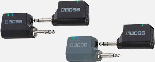 Forget wires tangling up your pedal setup with Boss taking