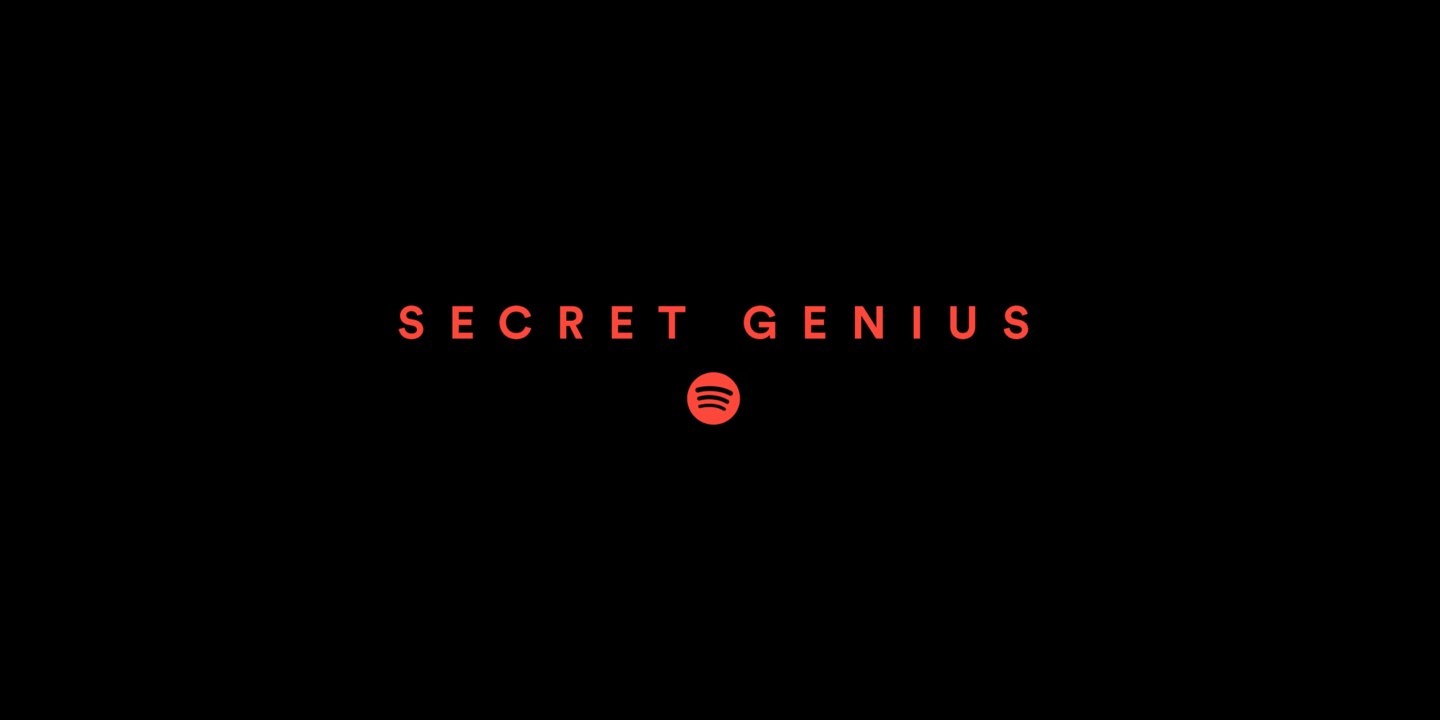 Spotify reveal the nominees for 2018’s Secret Genius Awards