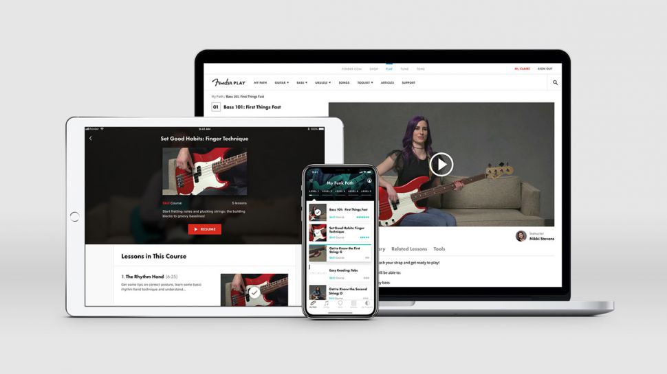 Learn the bass with Fender’s new online course