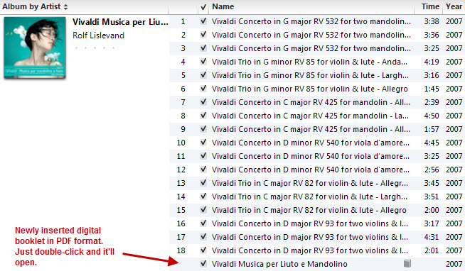 How to add digital booklets to your album on iTunes
