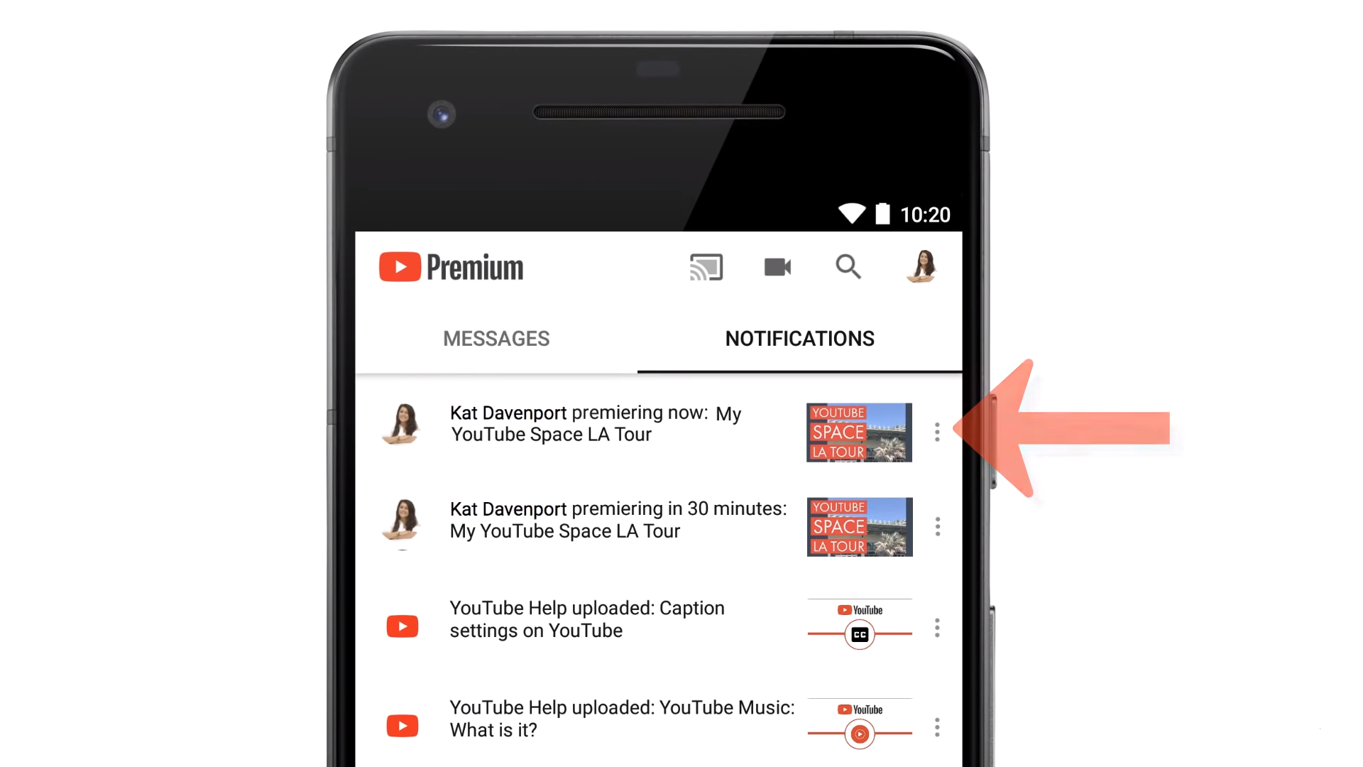 Launch your videos with suspense with YouTube Premieres