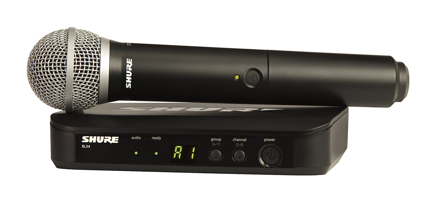 Shure Wireless microphone vocal system 
