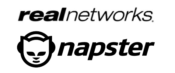 Napster are now 84% majority owned by RealNetworks