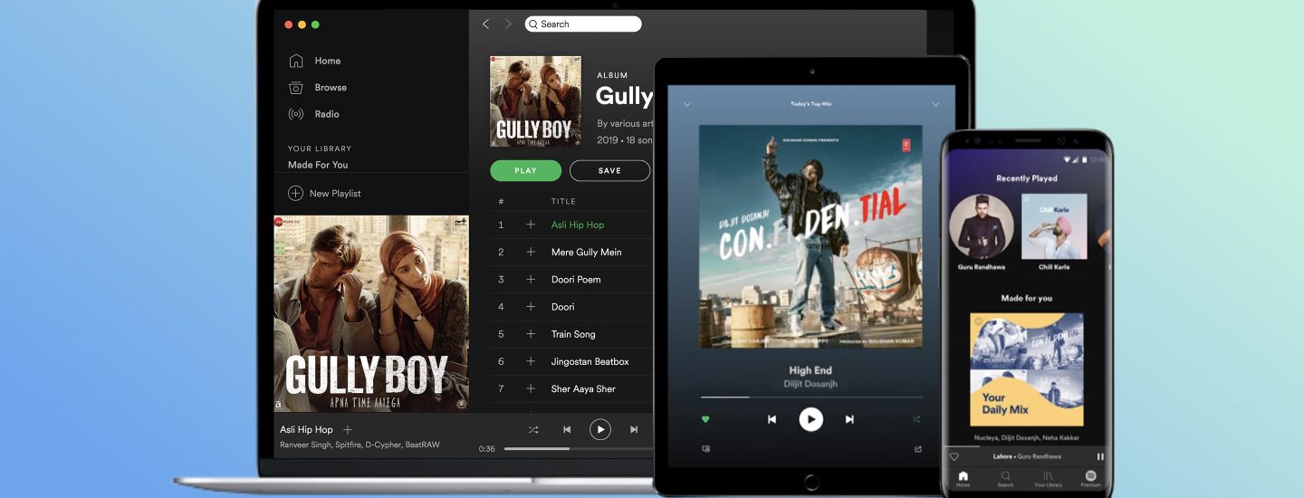 Spotify has launched in India