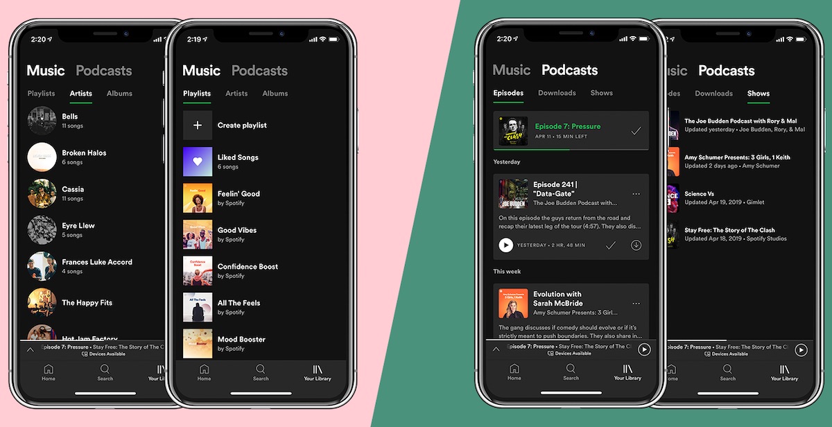Library Section on Spotify Premium is Changing! Spotify Trying to Drive Podcast Adoption (Video)
