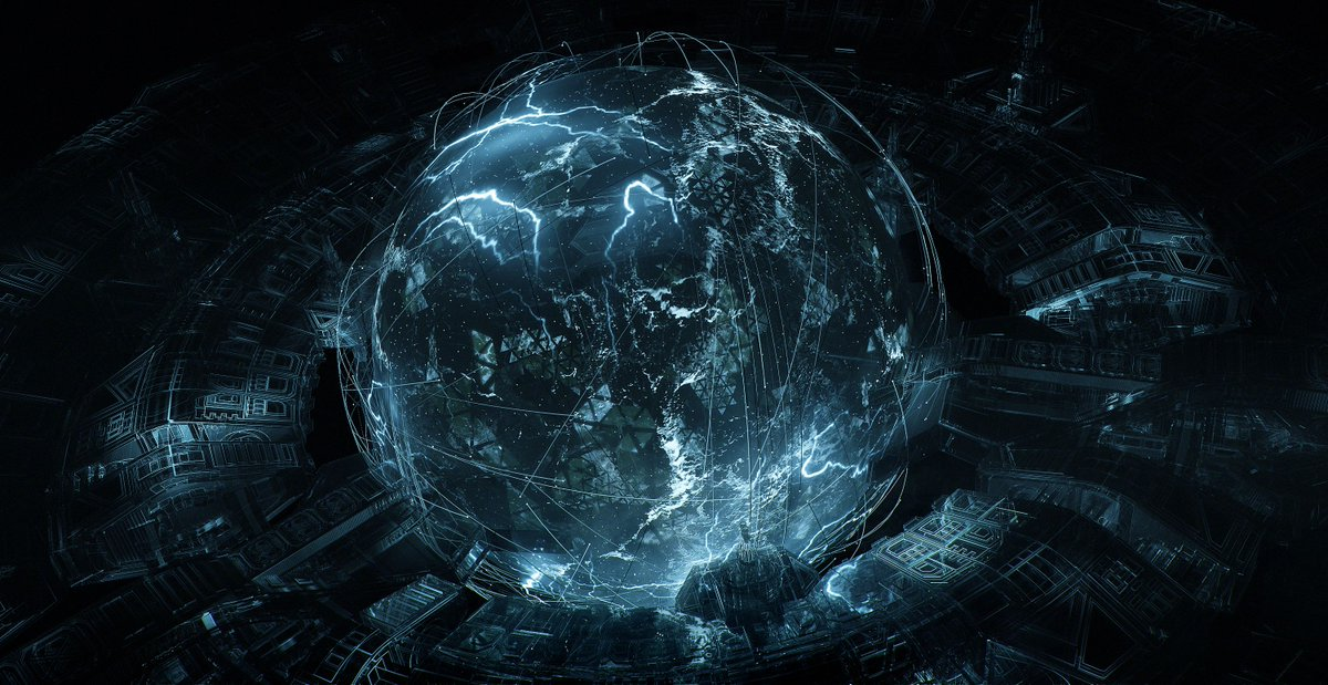 Eric Prydz is DJing in a giant glowing sphere