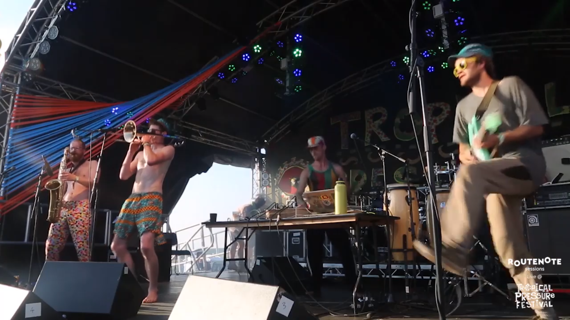 Samson Sounds mash up fat bass and big brass to smash up Tropical Pressure Festival (video)